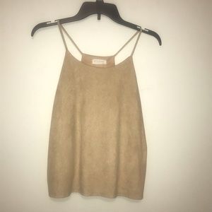 Suede Swing Cami